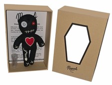Voodoo Puppe (schwarz) mit
