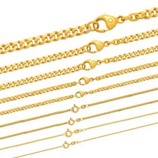 Edle massive goldkette - massive,