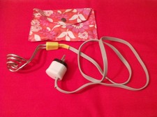 DDR RFT Reisetauchsieder Typ: U 8 Camping Tauchsieder mit Tasche, leicht gebr.