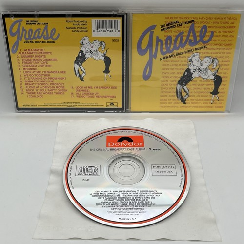 Grease original cast album - grease-,