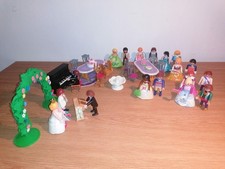 Playmobil Hochzeit, Hochzeitgesellschaft, Braut, Gäste, Klavier