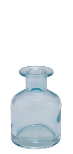 Vase glasvase dunkel blau - dunkel,