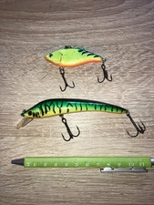 Jan Gutjahr  10cm Wobbler + Rapala Rattlin Rap 6cm Rasseln