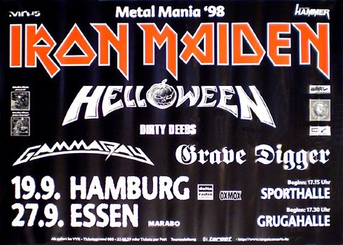 Festival mit iron - festival, maiden
