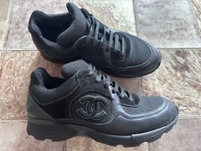 Chanel Sneaker Gr 38 Schwarz