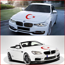 TÜRKEI AUFKLEBER TÜRKIYE AYYILDIZ AUTOAUFKLEBER WANDTATTOO STICKER 30 x 40cm