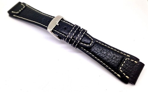 Uhrenarmband schwarz 22 - schwarz,