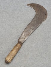 Alte Gartenhippe / Messer? 41 cm Kräuterhippe Sichelmesser Schmiedemarke
