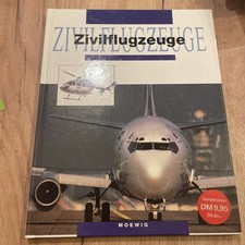 Zivilflugzeuge Buch Moewig Verlag Deutsche Erstausgabe Luftfahrt Fotos Daten