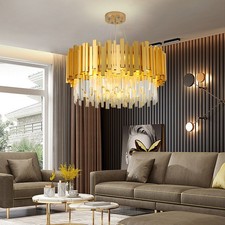 Kristall Kronleuchter Modern Kristallleuchter Luxus Hängeleuchte Pendelleuchter