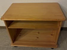 Phonotisch Sideboard Fernsehtisch Hifiboard Kiefer massiv (rollbar)