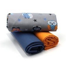 Baumwollstoff Druck + 2x