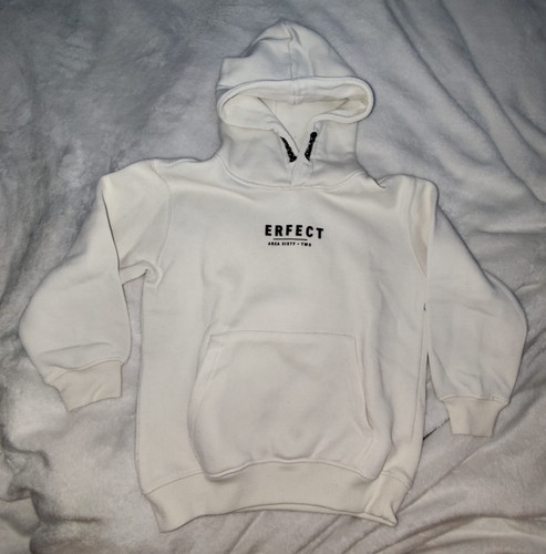 Weißer kinder pulli hoodie - kinder,