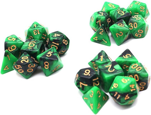 Polyhedral dice set - polyhedral,