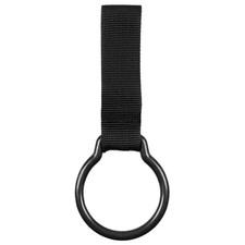MFH Taschenlampenhalter mit Ring schwarz