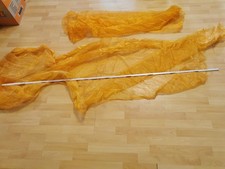 Organza Deko Stoff orange