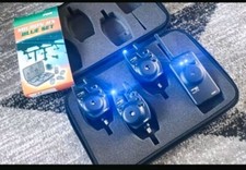 Fox Micron RX Digital Blue Set 3+1 Funkbissanzeiger Bissanzeiger Karpfen Fischen