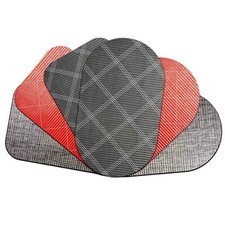 Tischset Platzset Form Farbe wählbar 6erSet Hitzebeständig Rutschhemmend 30x45cm