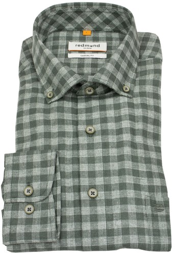 Redmond flanellhemd casual fit - casual,
