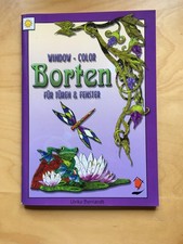 Malvorlagen Window Color Borten Malbuch  Bastelbuch Basteln Kreativ Papier