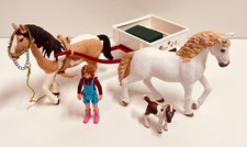 Schleich - Kutsche mit Pferd +