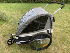 Kinderfahrradanhänger mit Jogger 2 in 1 Kinderanhänger Kindertransporter