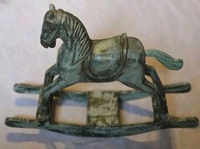 Vintage Miniatur Schaukelpferd
