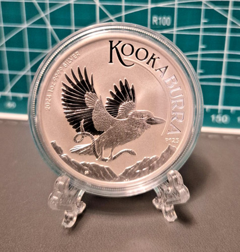 Silbermünze kookaburra 2024 - silbermünze,