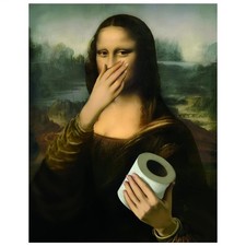 Lustige Mona Lisa