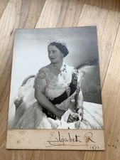 queen elizabeth autogramm und