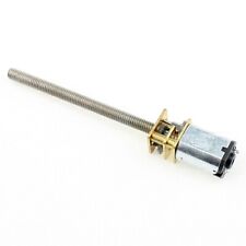 3V 6V 12V DC 15-4000U/min N20 Mini Getriebemotor mit 55mm M4 Gewinde-Spindel Neu