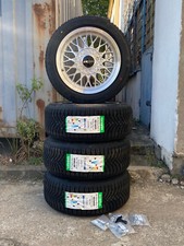 neu RETRO Ganzjahresreifen Kompletträder Ronal LS 15 4x100 für VW Golf 1 2 Jetta