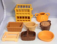 PLAYMOBIL 9 x Kiste Steige Körbe zu Puppenhaus Oldtimer LKW 5640 Marktstand #3