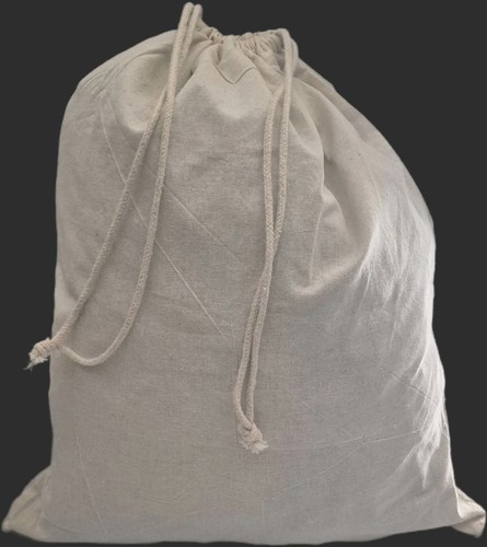 10×Baumwolltaschen-Kordelzug-