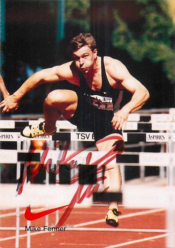 Mike fenner autogrammkarte - fenner,