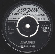 Julius La Rosa Green Fields 7"