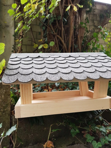 Vogelfutterhaus fichte massiv - fichte,,