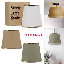 Premium-Lampenschirm für Stehleuchte Leinen Ø 30 cm verschiedene Farben