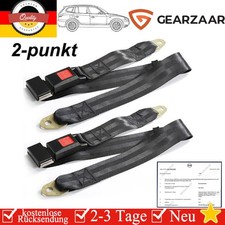 2x Sicherheitsgurt 2 Punkt
