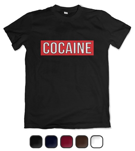 Herren shirt cocaine logo - t-shirt, 'cocaine'