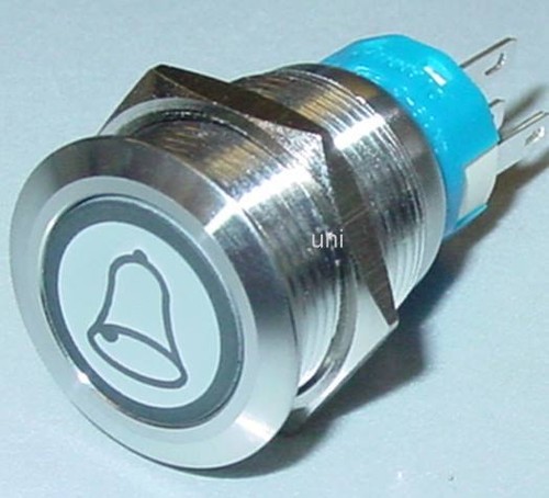Klingeltaster 19mm led - 19mm,,