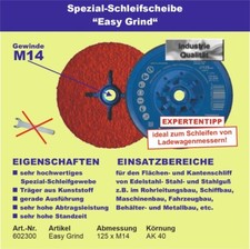 Spezial-Schleifscheibe “Easy