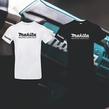 Makita T-Shirt Geburtstag Geschenk Powertools T-Shirt DIY Top ausgefallen Erwachsene Kinder Tshirt