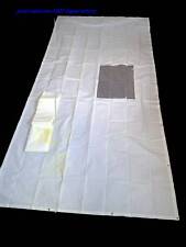 2 Seitenteile für Pavillon 4 x 4 m PE Abdeckplane mit u. ohne Fenster 190x395 cm