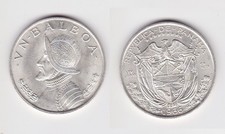 1 Balboa Silber Münze Panama