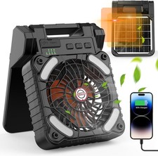 Solar Camping Fan mit