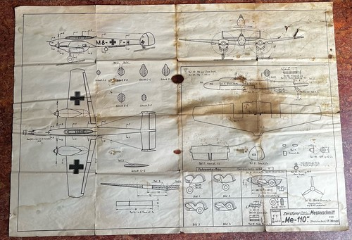 Modellbauplan 110 - me,