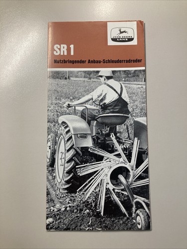 1960 prospekt lanz john deere - prospekt,