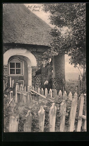 Oland blick auf ein wohnhaus - ein,