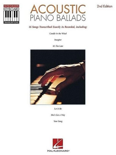Acoustic piano ballads - piano,